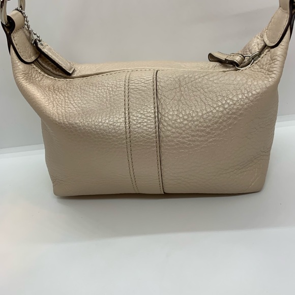 Coach Pearl Grained Leather Pochette Leatherware Est. 1941 pouch bag - Picture 8 of 12